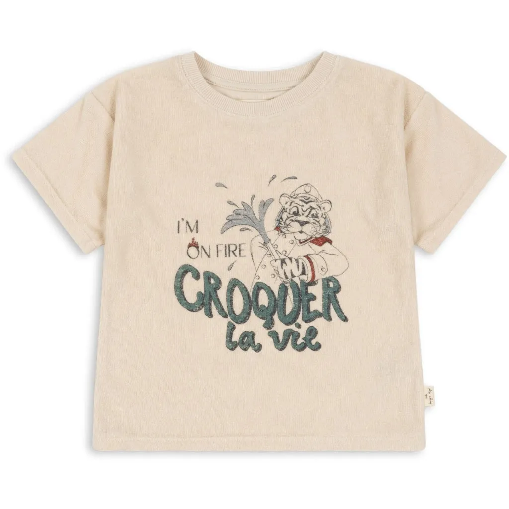 ( KS100928) Itty Tee Gots - Antique White