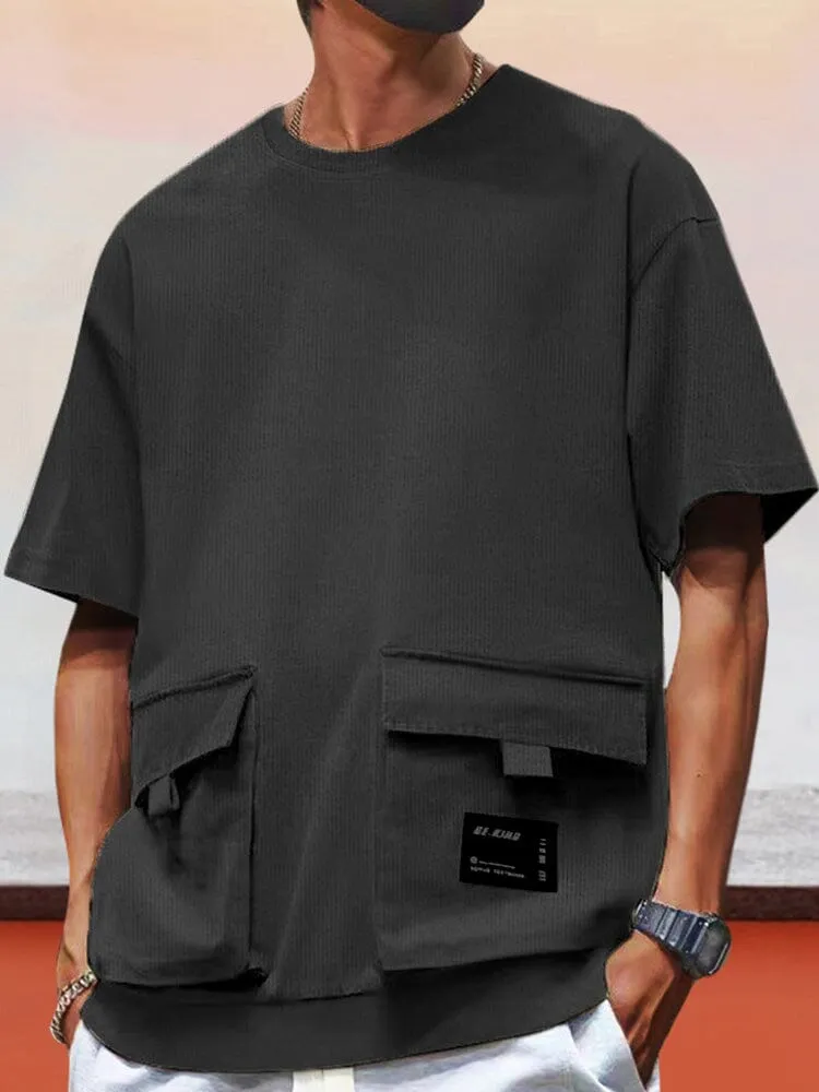 100% Cotton Cargo Pockets T-shirt