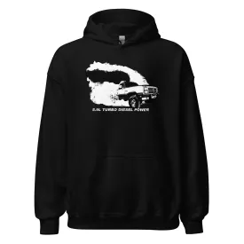 1st Gen Truck Hoodie 12v Diesel Burnout Rolling Coal Sweatshirt