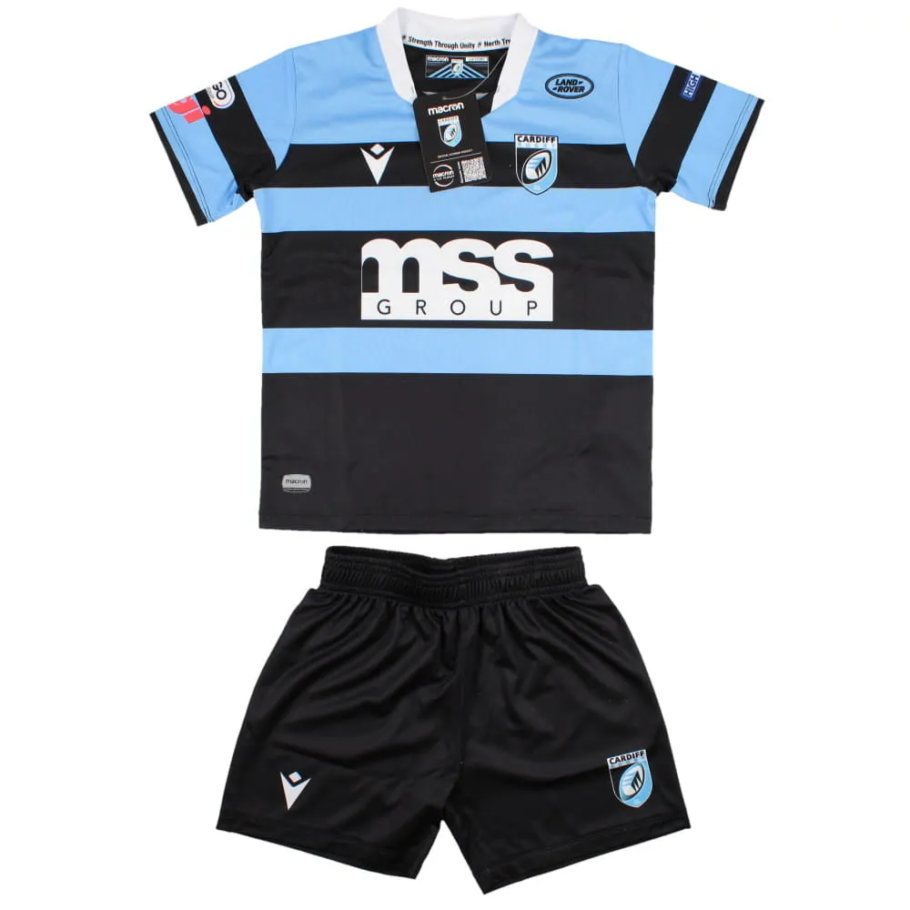 2022-2023 Cardiff Blues Home Rugby Mini Kit