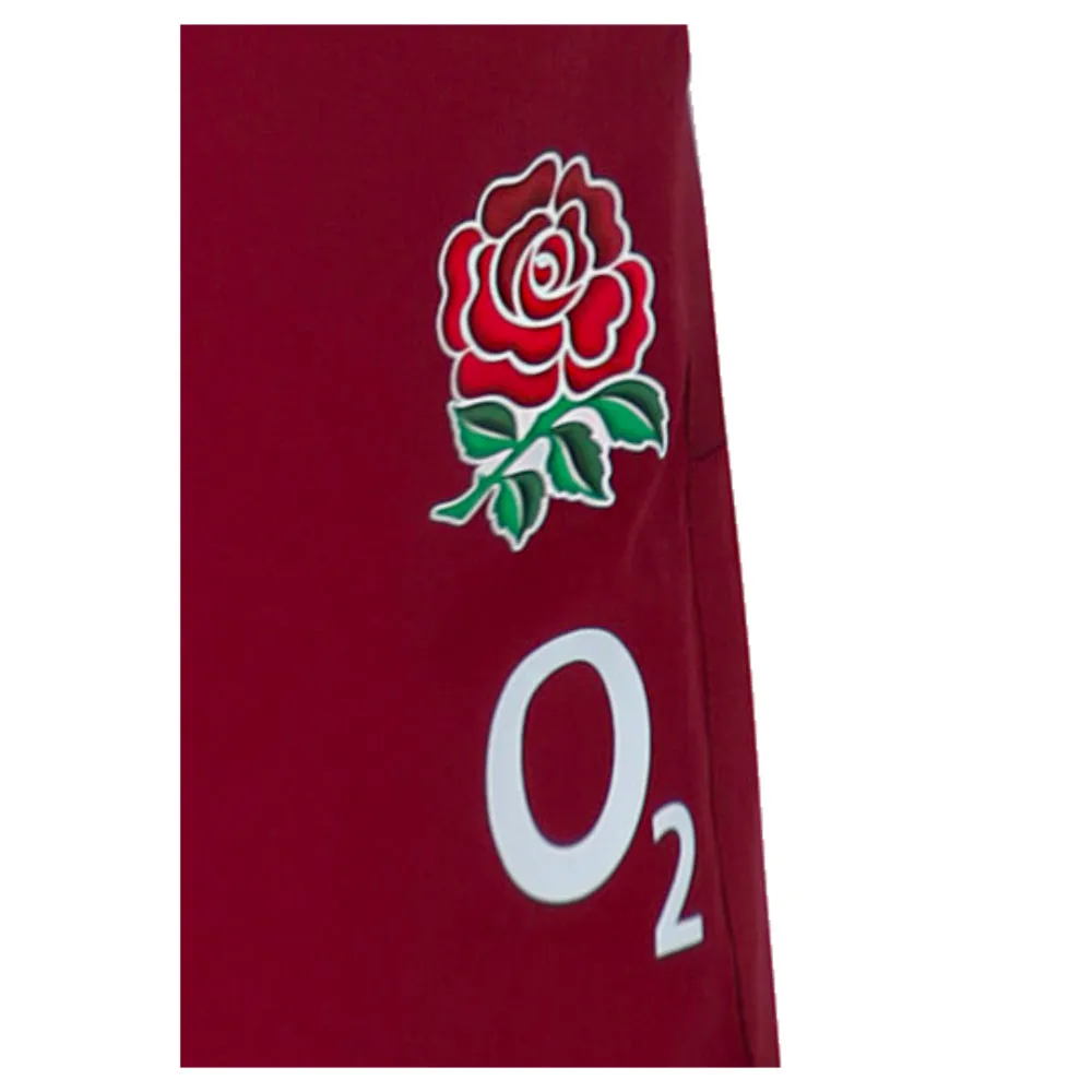 2023-2024 England Rugby Gym Shorts (Tibetan Red)