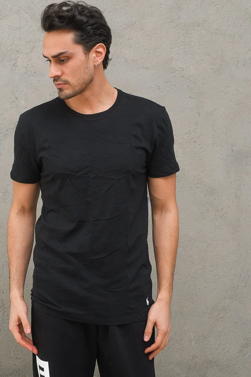 3-pack Tshirt Polo Ralph Laure - Black Charcoal Red