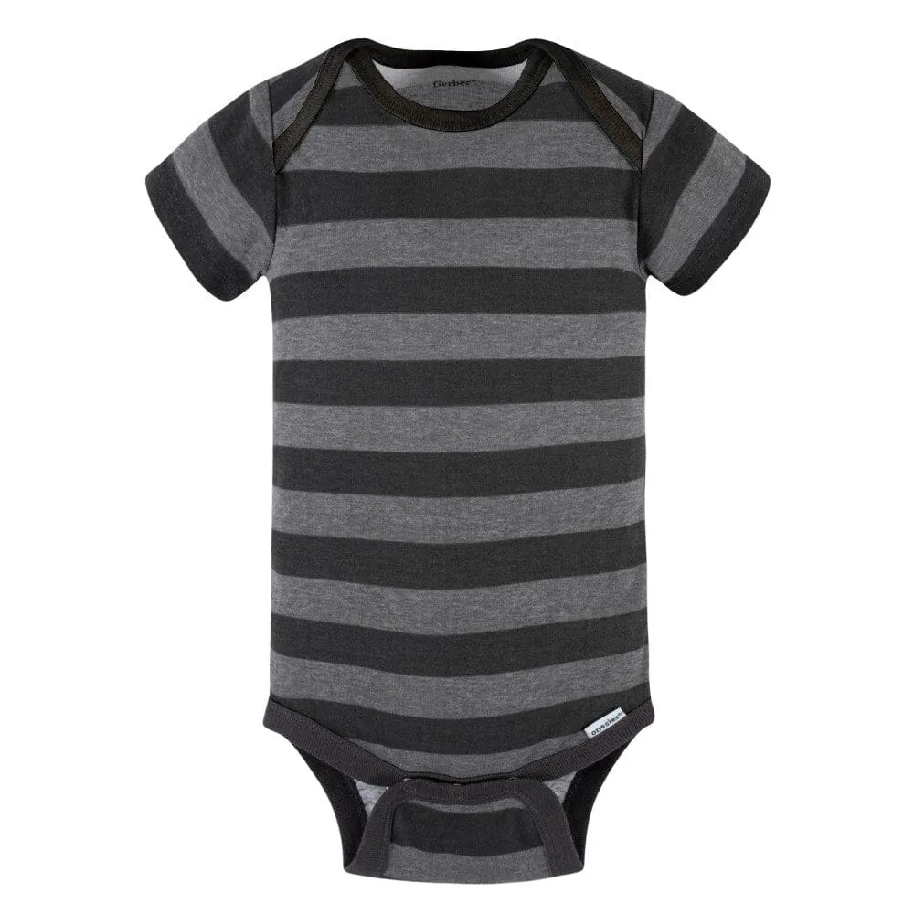 5-Pack Baby Boys Camping Short Sleeve Onesies® Bodysuits