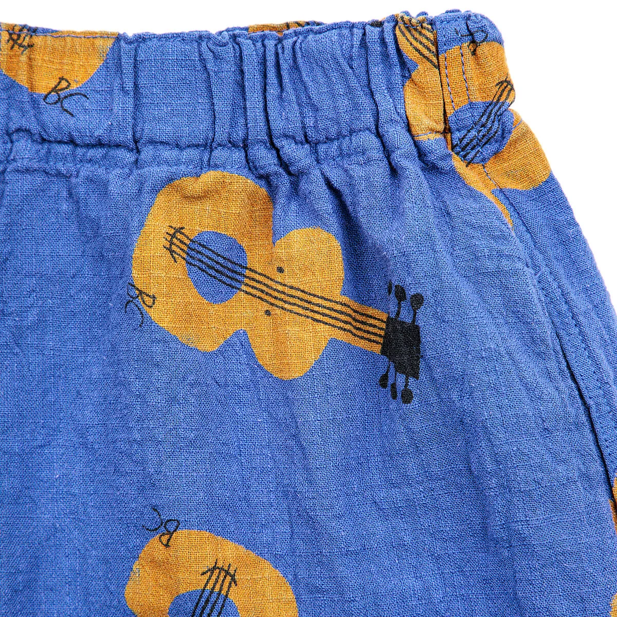 Acoustic Guitar All Over Woven Shorts by Bobo Choses
