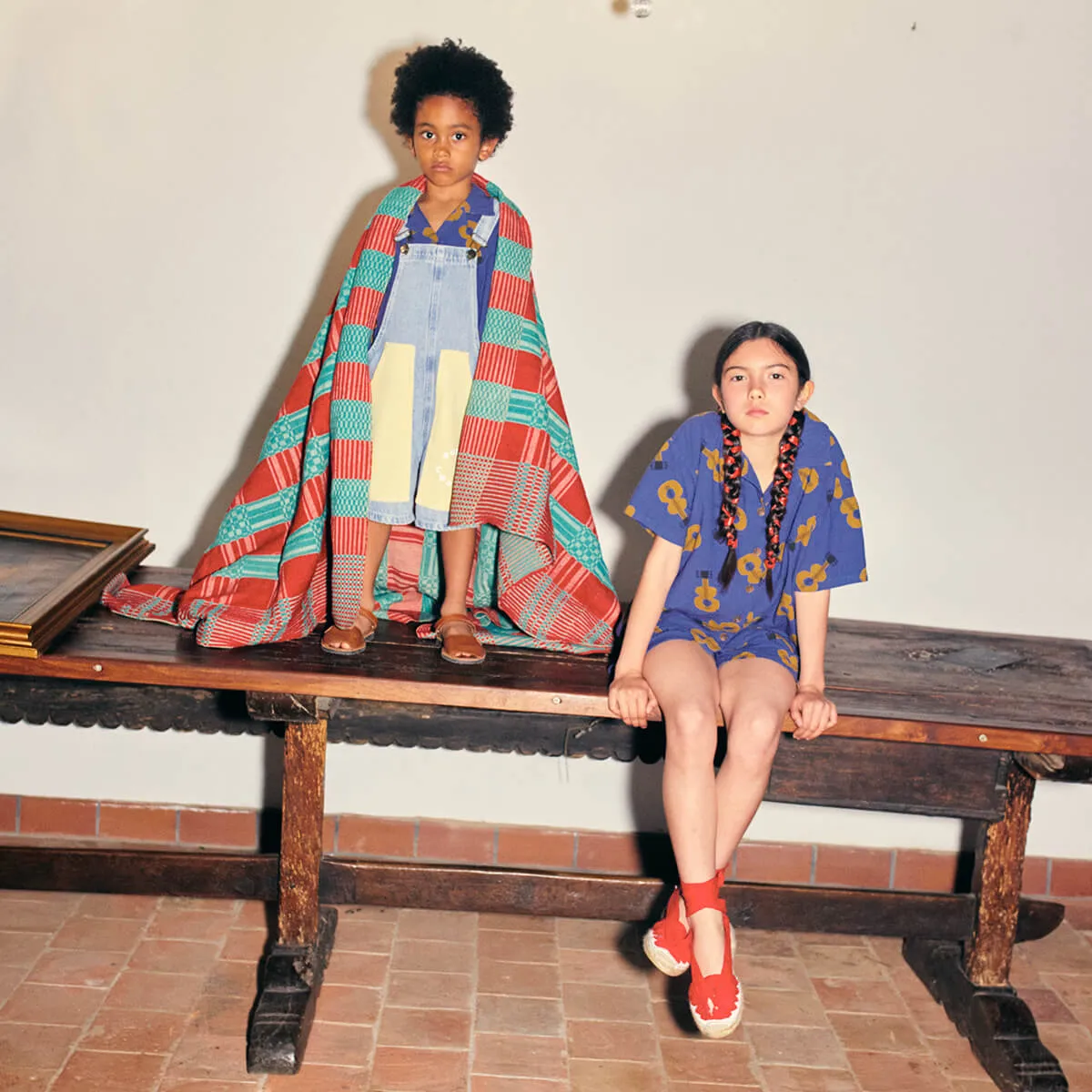 Acoustic Guitar All Over Woven Shorts by Bobo Choses