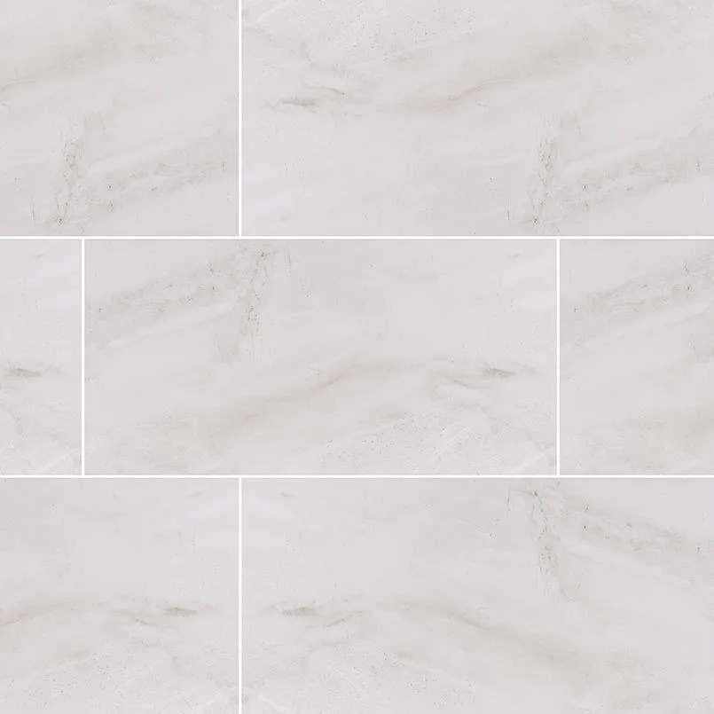Adella Ceramic Tile Collection Gris Satin- 12"X24"
