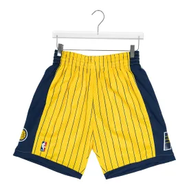 Adult Indiana Pacers Pinstripe Hardwood Classic Shorts by Mitchell & Ness