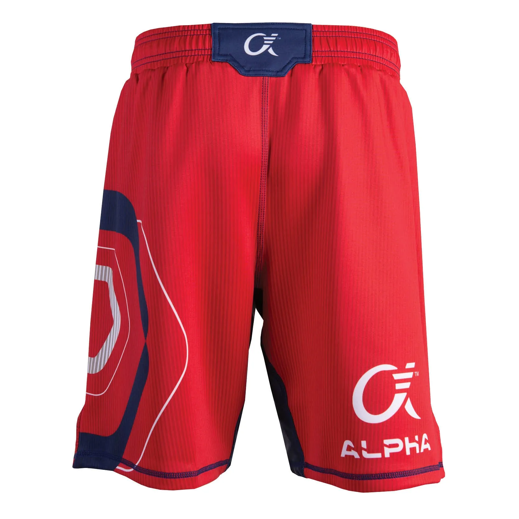 Alpha Fighter Shorts - Red (Hex)