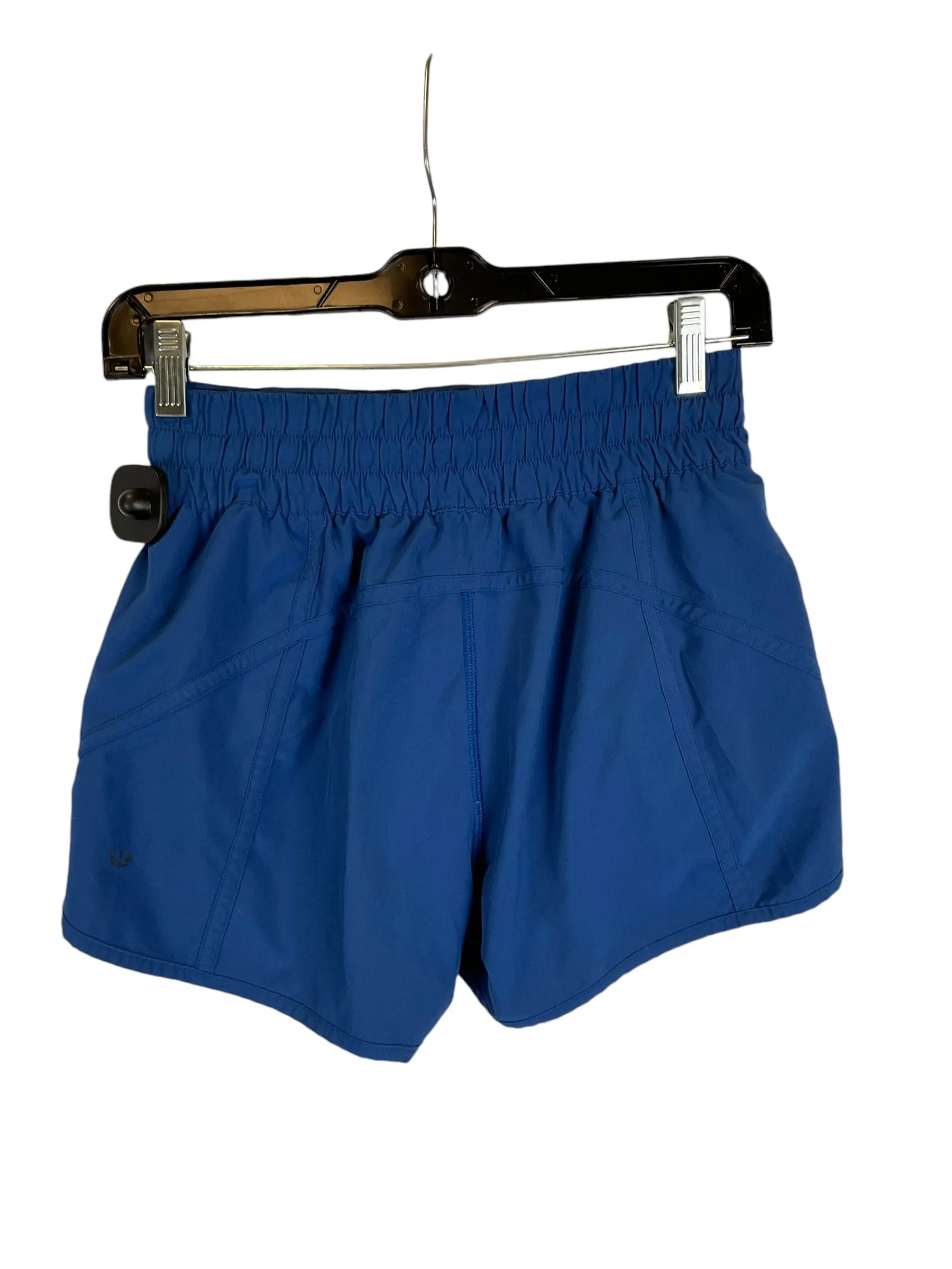 Athletic Shorts By Lululemon In Blue, Size: 6