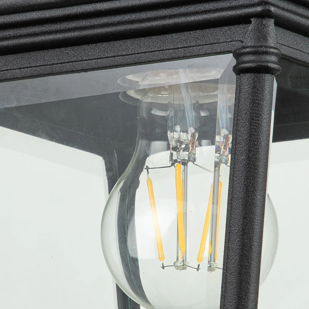 Bayview Small/Medium/Large Wall Lantern - Black Finish