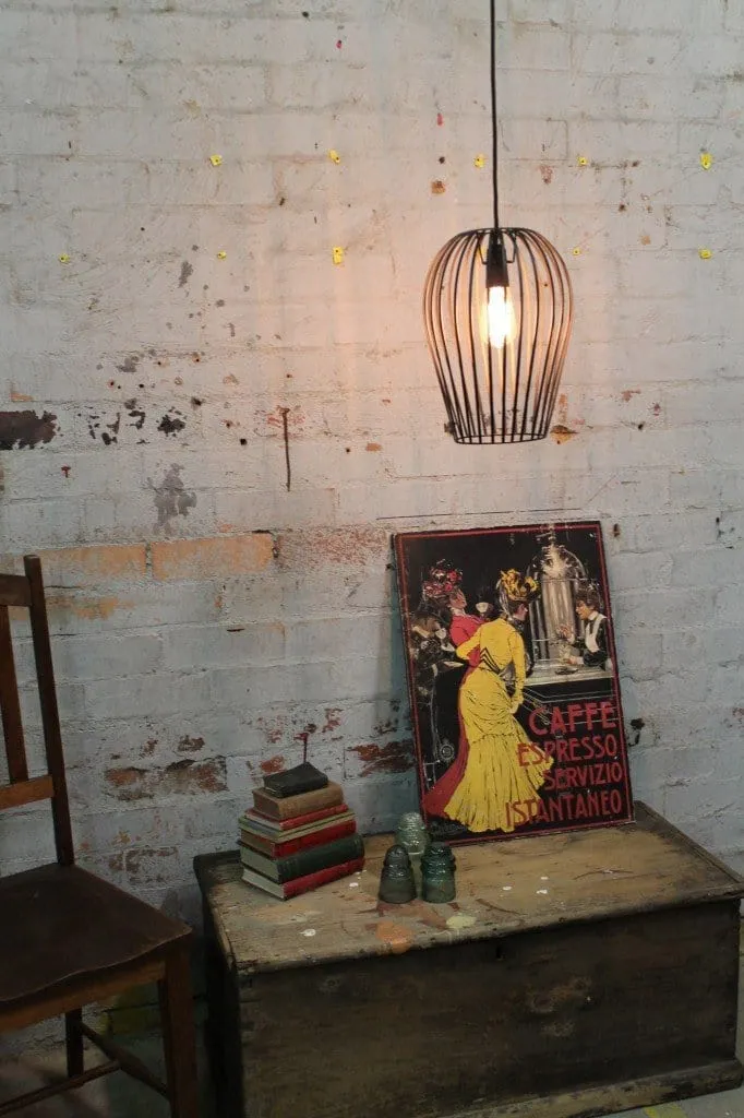 Black Cage Light Shade