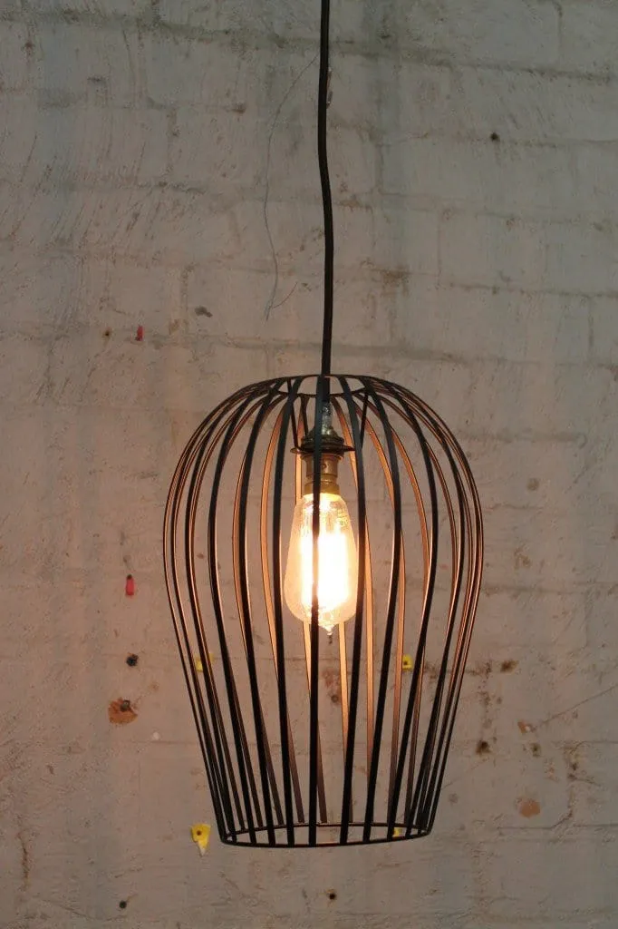 Black Cage Light Shade