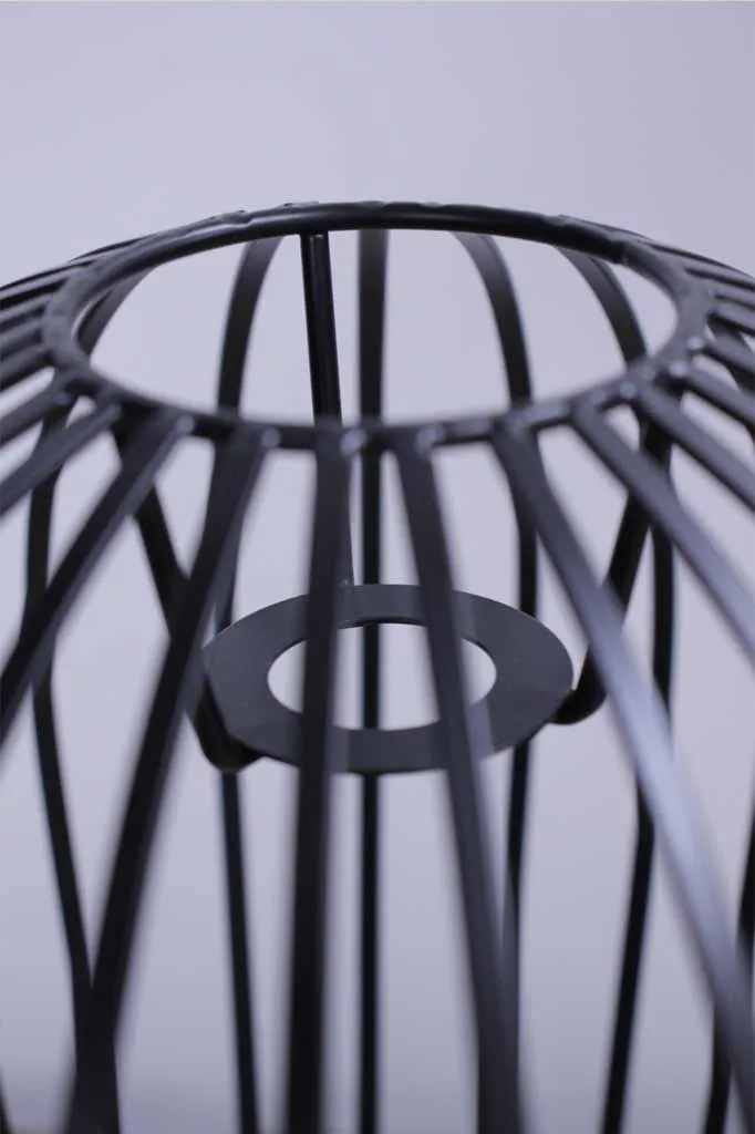 Black Cage Light Shade