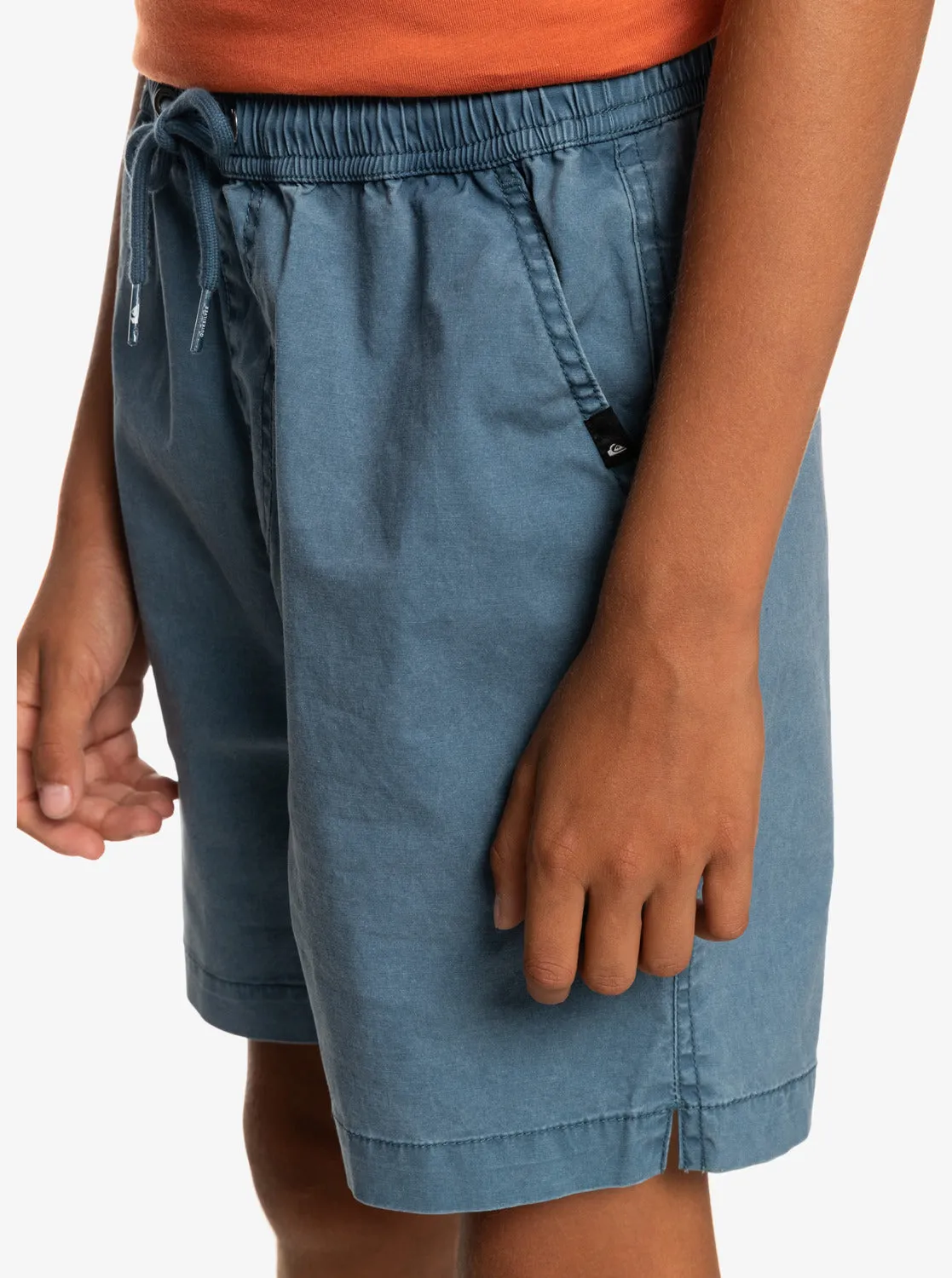 Boys 8-16 Taxer 15" Elastic Waist Shorts - Bering Sea
