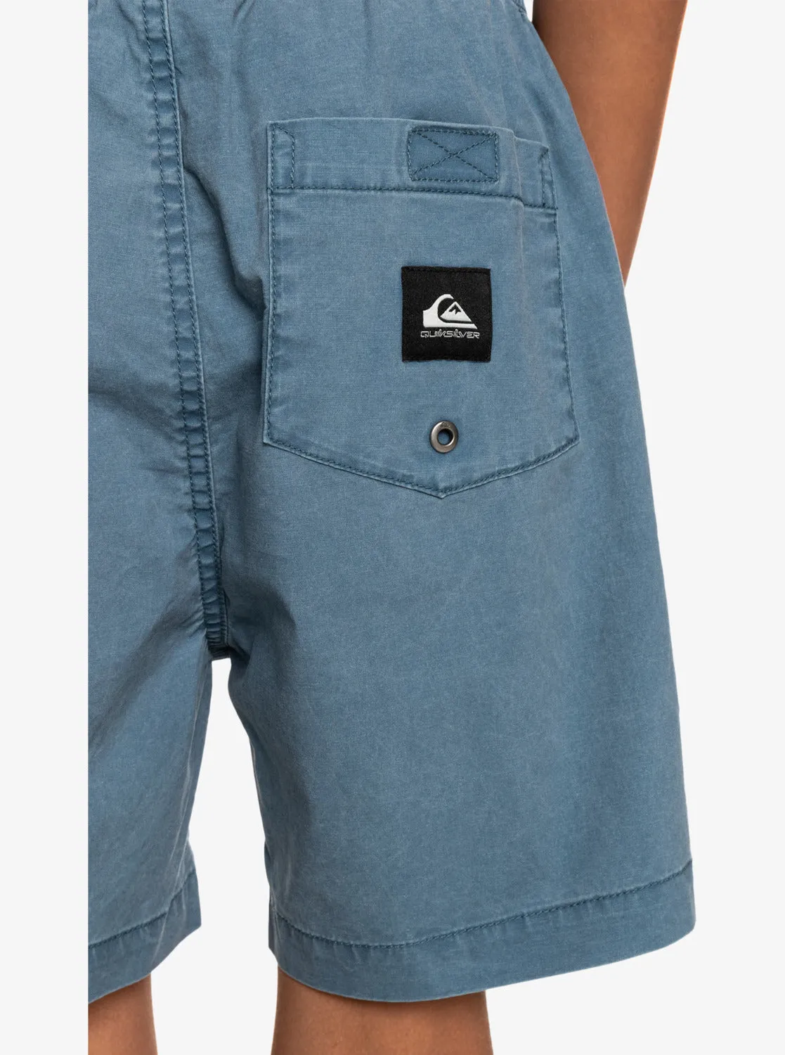 Boys 8-16 Taxer 15" Elastic Waist Shorts - Bering Sea
