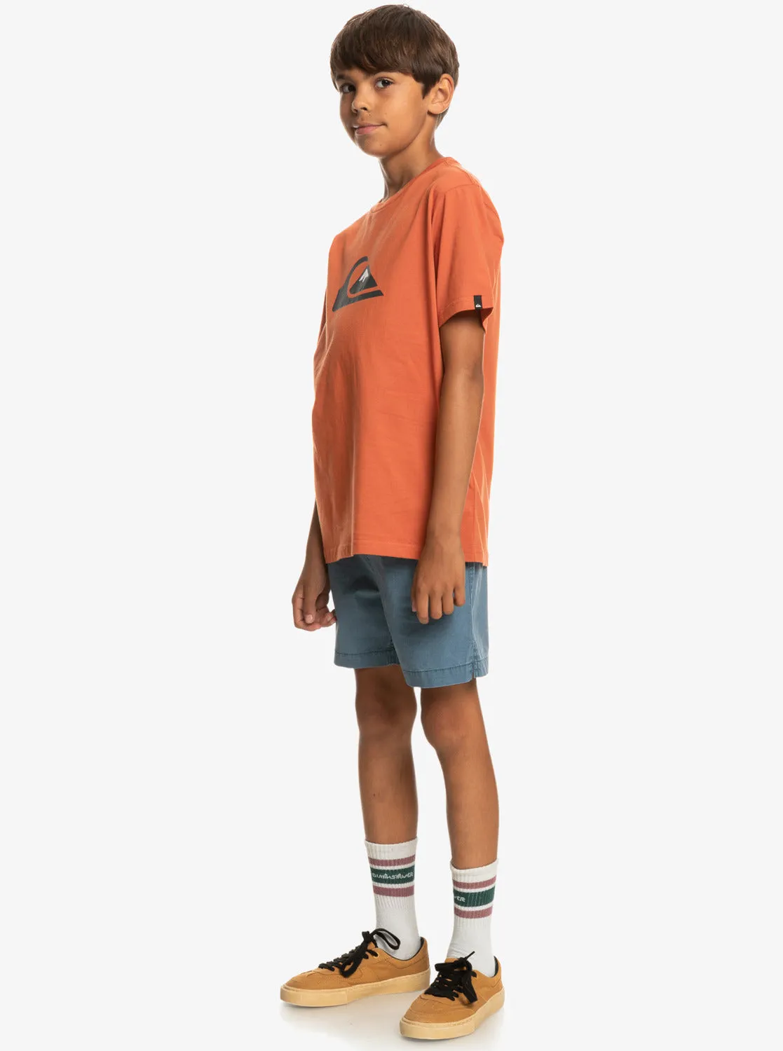 Boys 8-16 Taxer 15" Elastic Waist Shorts - Bering Sea