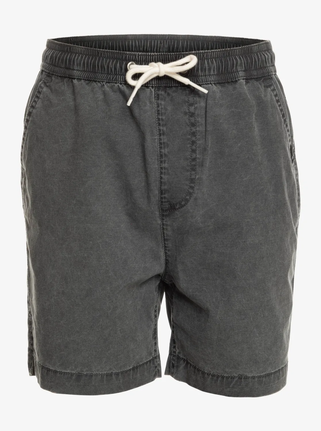 Boys 8-16 Taxer 15" Elastic Waist Shorts - Black