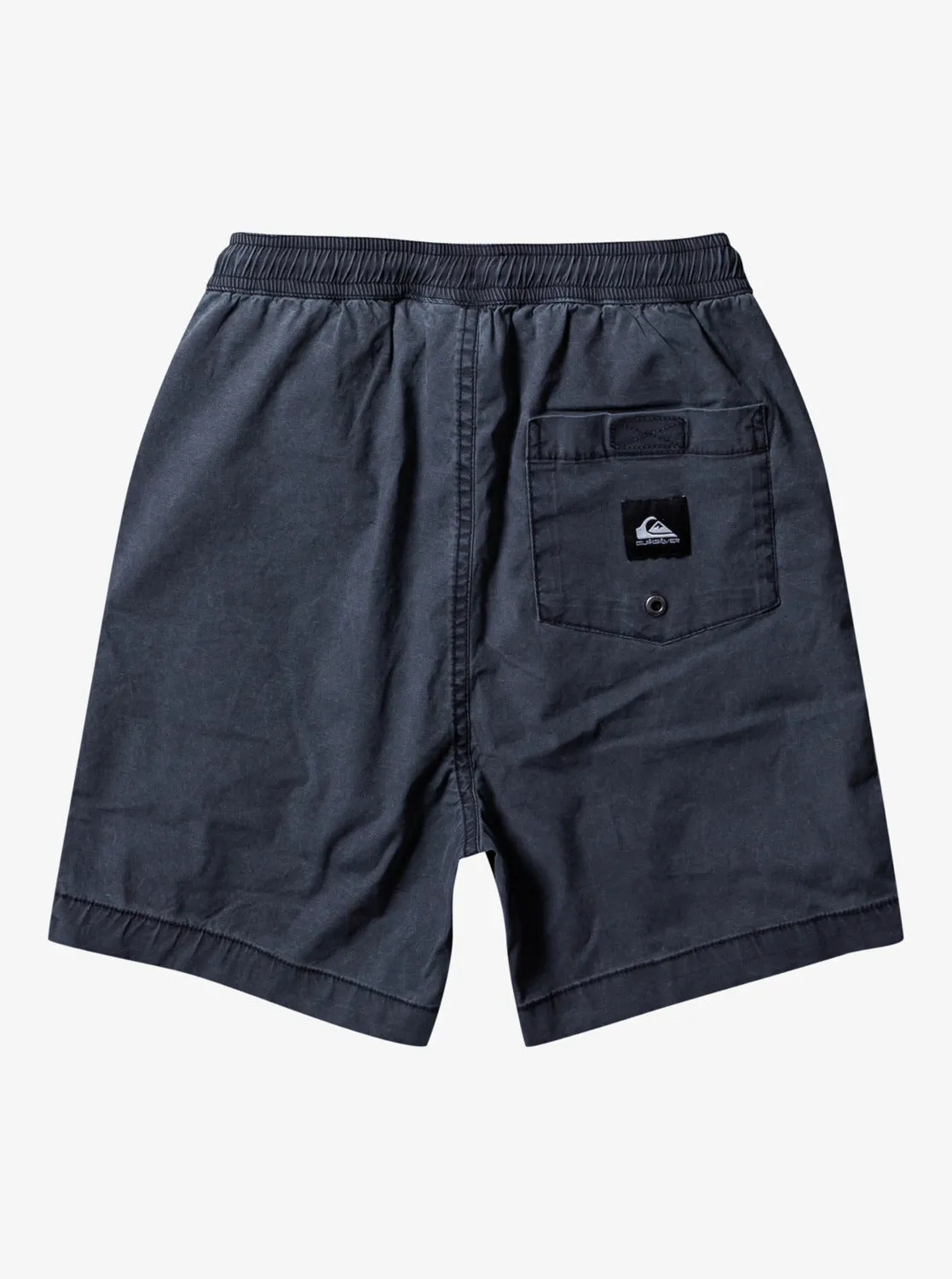 Boys 8-16 Taxer 15" Elastic Waist Shorts - Black