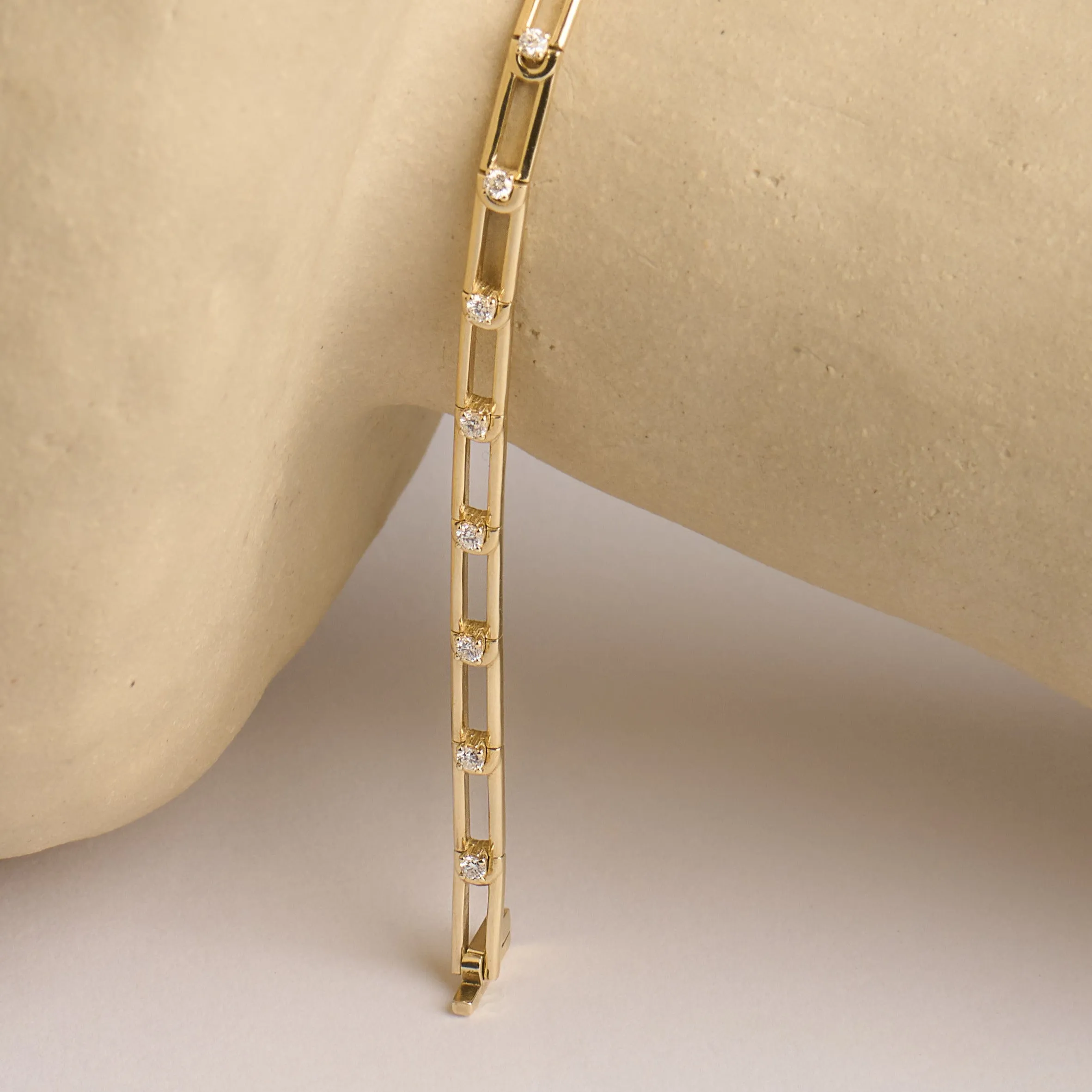 Bracelet 07 - White Diamonds