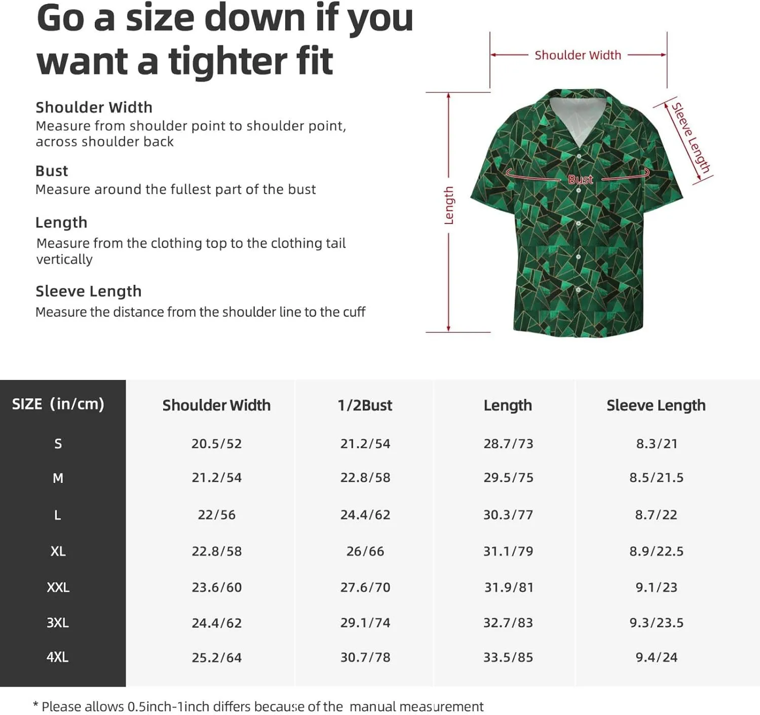 BREAUX Black and Gold Geometric Print Men's Fashionable Cuban Collar Shirts for Tropical Parties and Casual Occasions