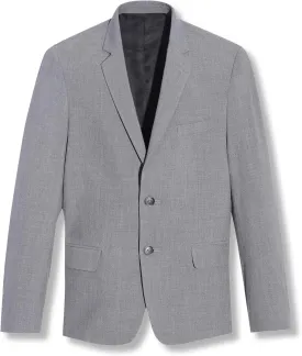 Calvin Klein Boys' Bi-Stretch Blazer Suit Jacket, 2-Button Single Breasted Closure, Buttoned Cuffs & Front Flap Pockets