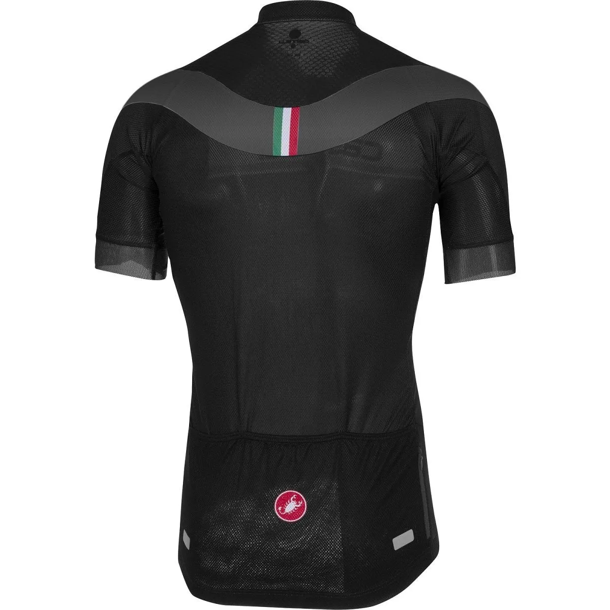 Castelli Distanza FZ Jersey - Black
