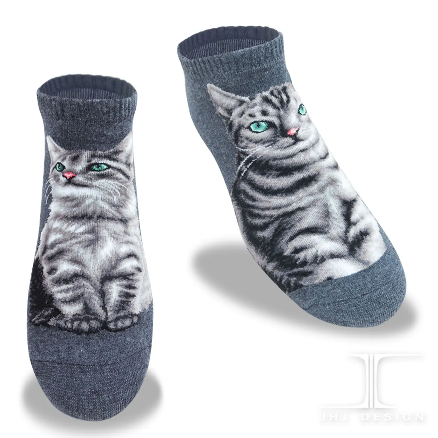 Cat Ankles - American Shorthair Gray