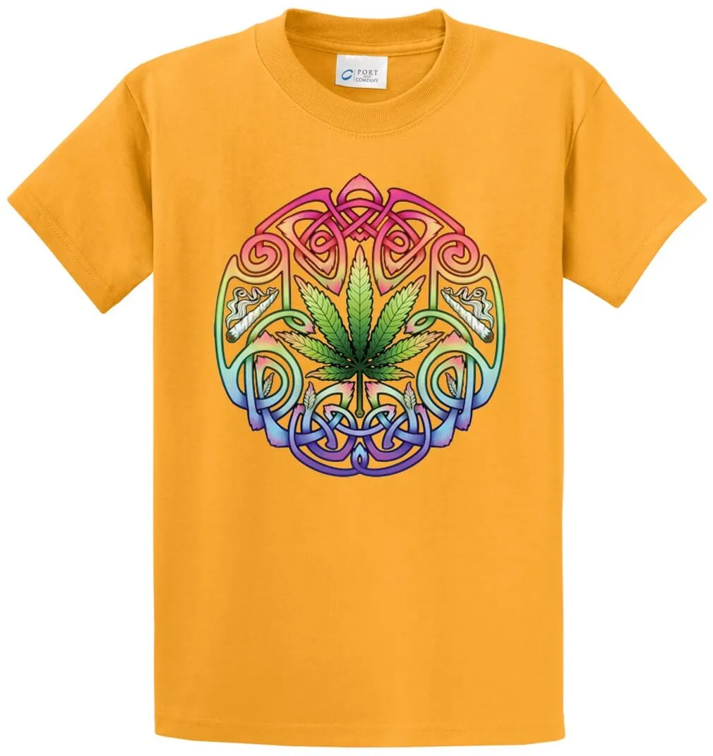 Celtic Smokes Printed Tee Shirt