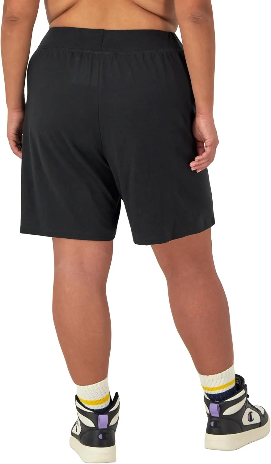 Champion Women'S Shorts, Lightweight Lounge, Soft Jersey Comfortable Shorts For Women (Plus Size Available)