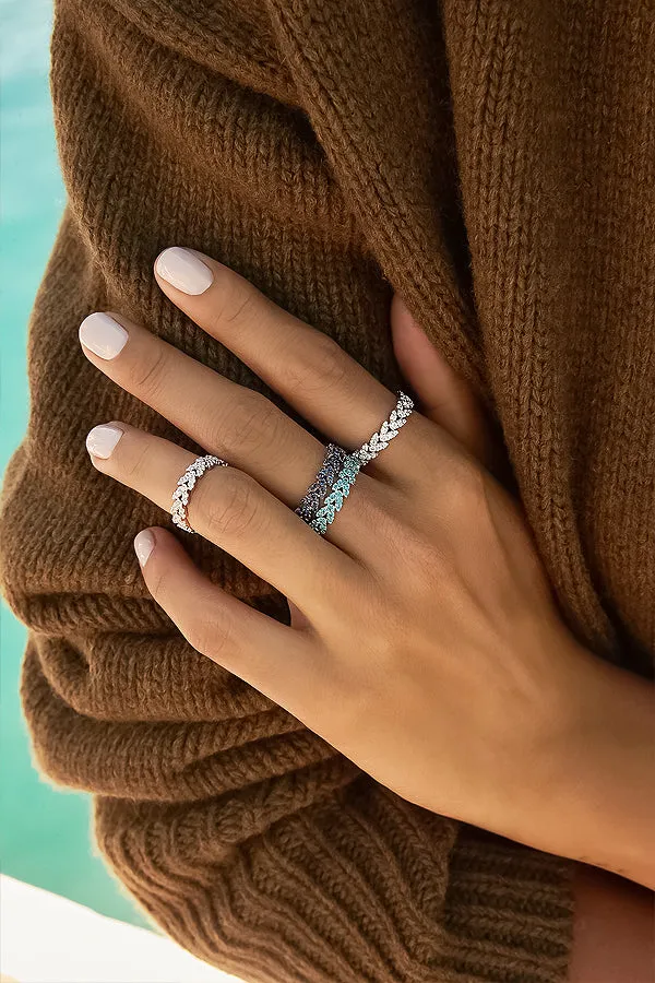Couture Ring - White Silver