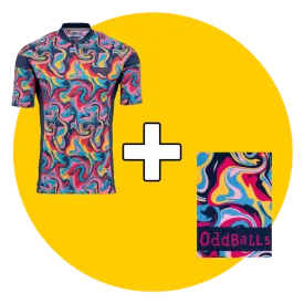Cycling Jersey & Mini Towel Bundle - Ripple