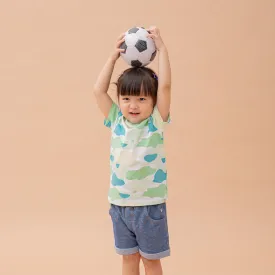 Denim Toddler Cuff Shorts