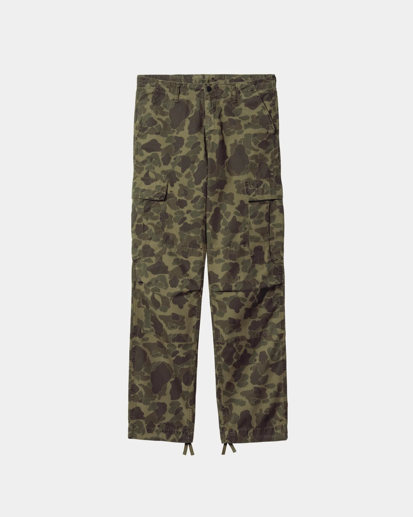 Duck Camo Cargo Pant | Green / Office Green (garment dyed)