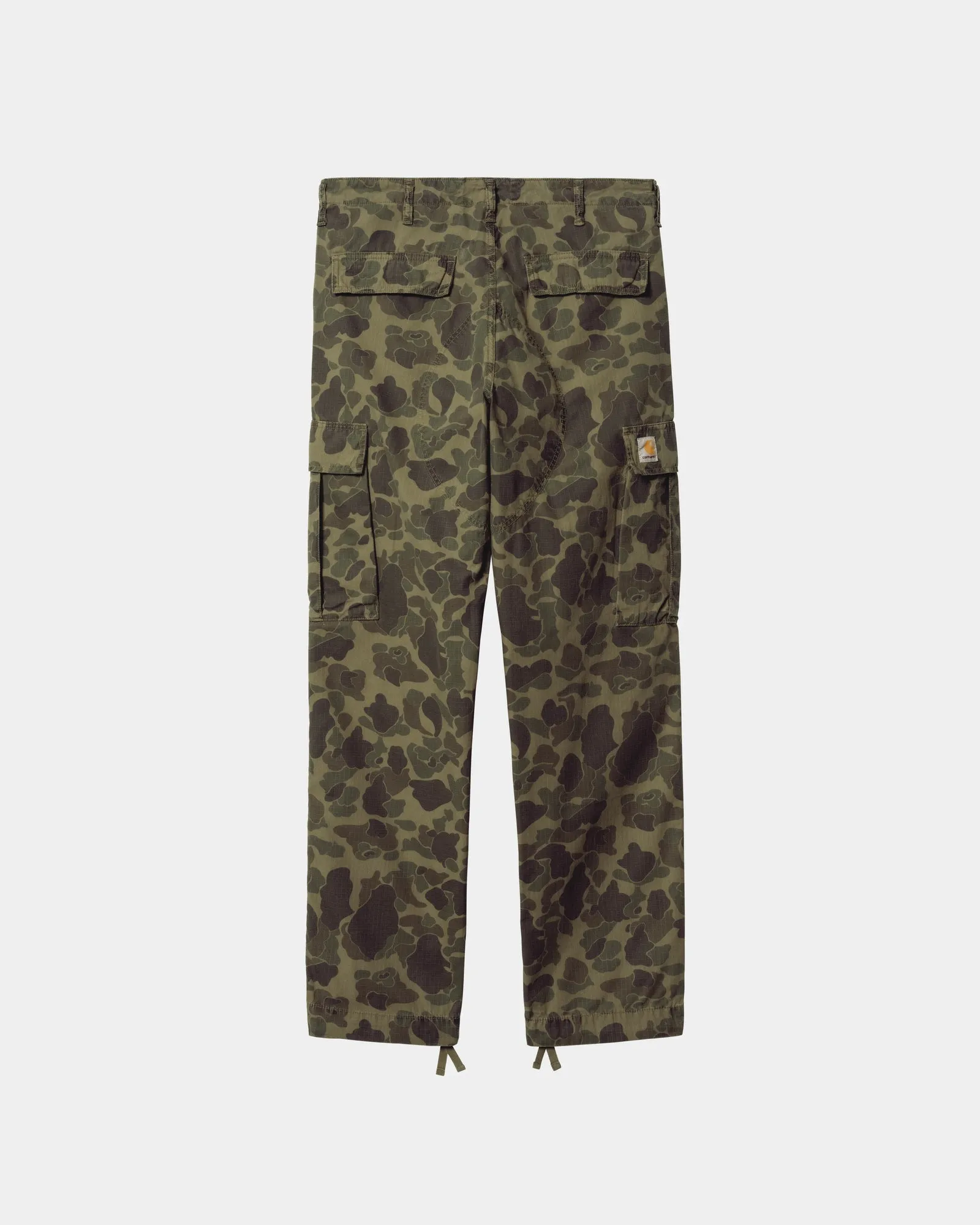 Duck Camo Cargo Pant | Green / Office Green (garment dyed)