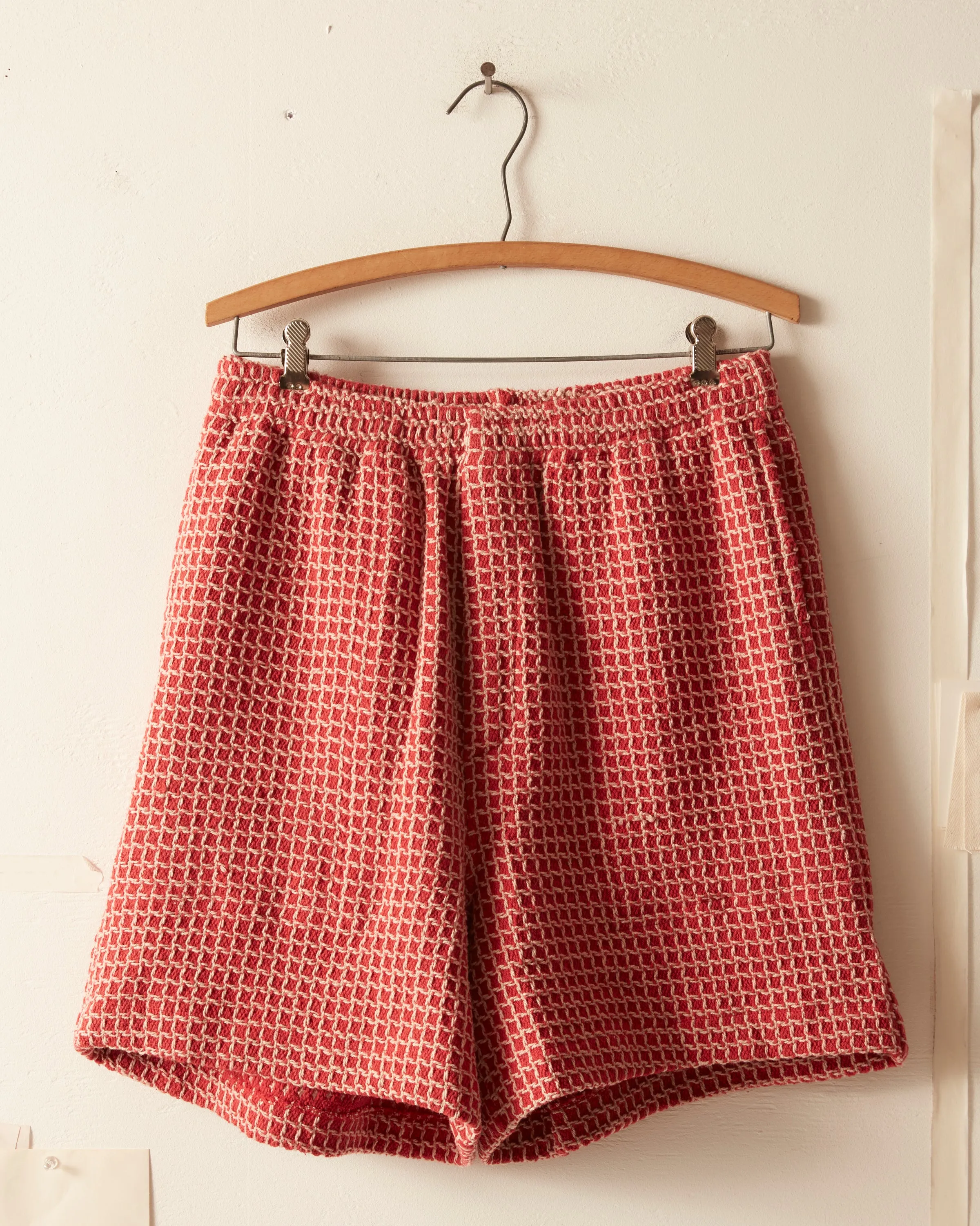 Duo Waffle Shorts - Red