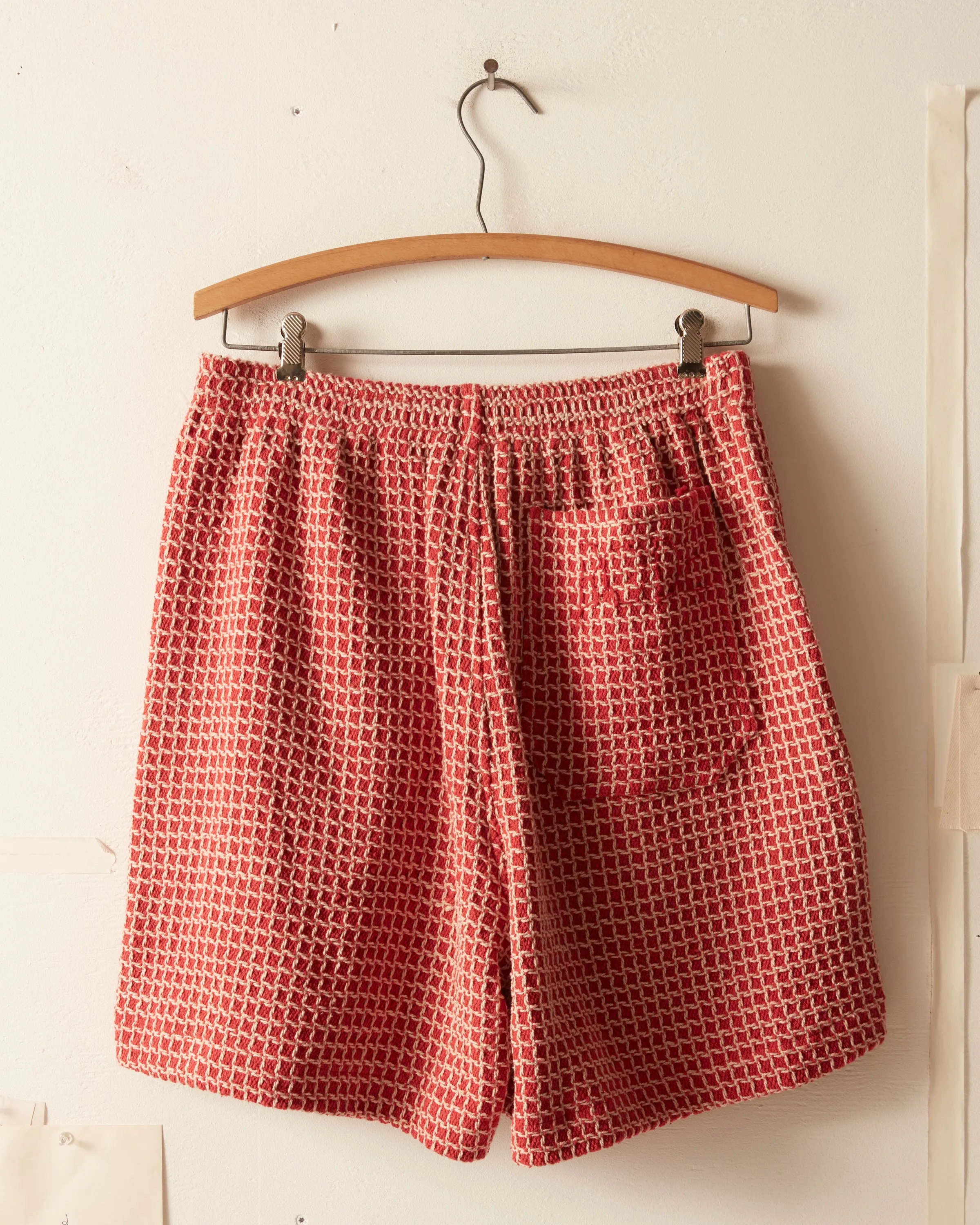 Duo Waffle Shorts - Red