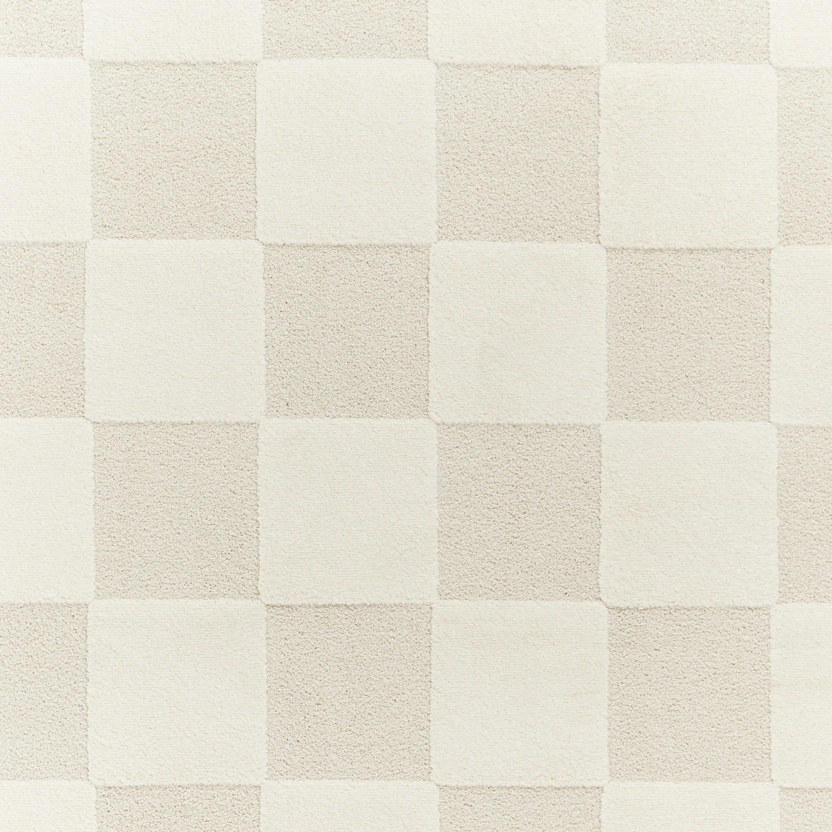 Elio 69924 Multi Textured Pile Rug Cream