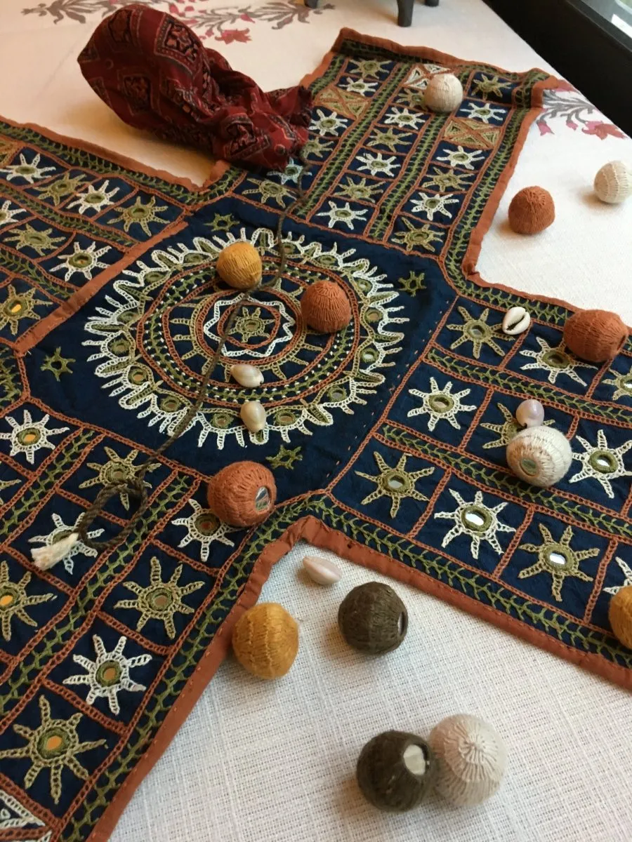 Embroidered Chopad Game Set