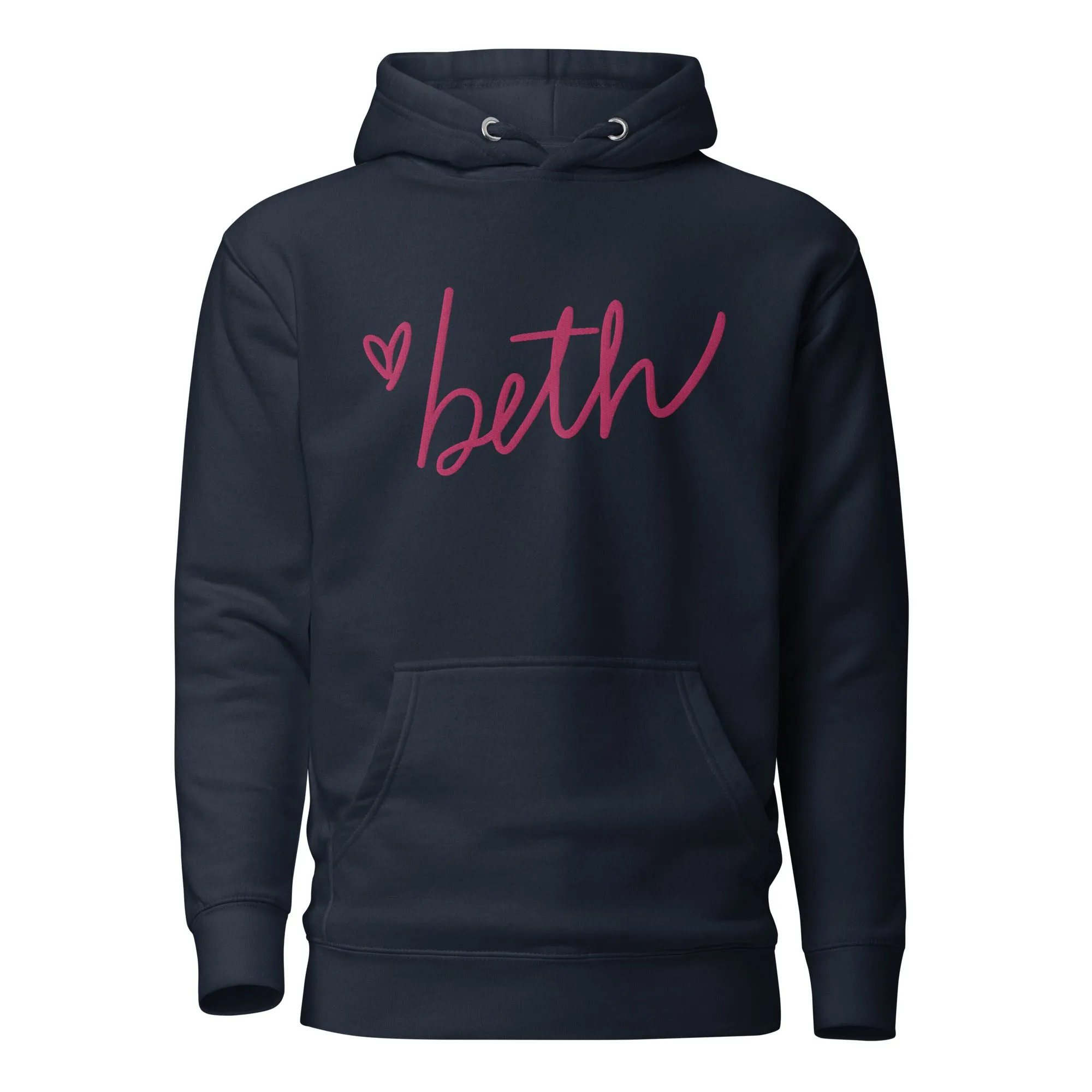 Embroidered "<3 Beth" Kate's Signature Unisex Hoodie