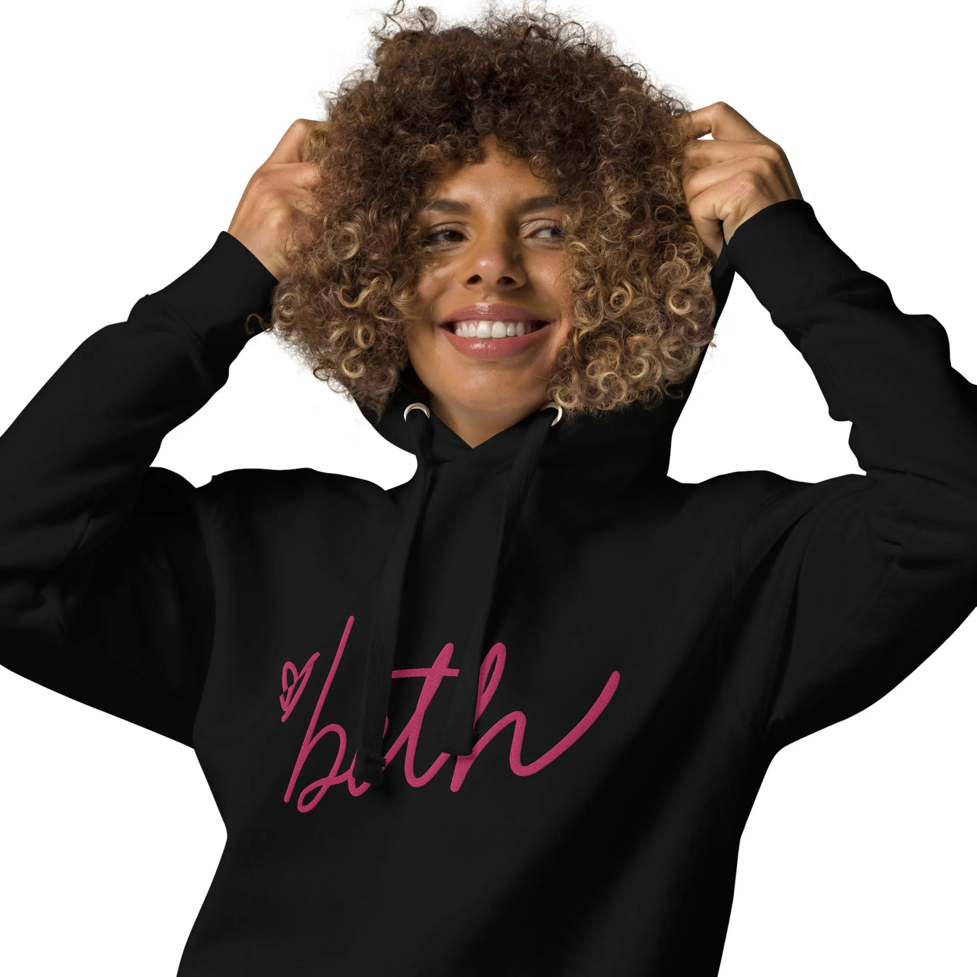 Embroidered "<3 Beth" Kate's Signature Unisex Hoodie
