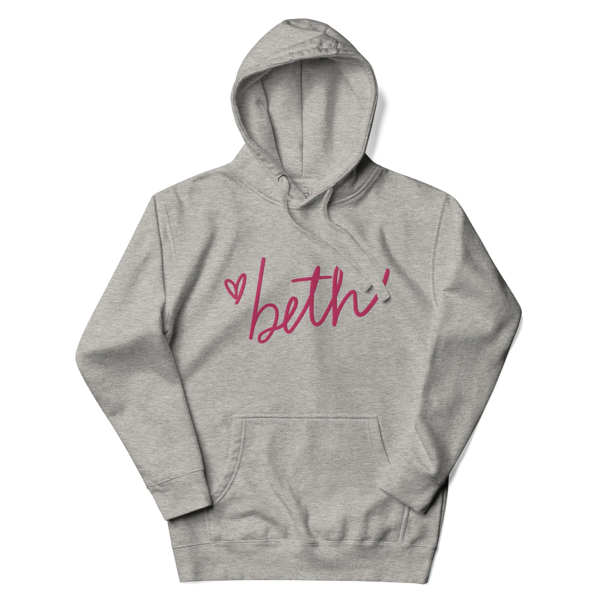 Embroidered "<3 Beth" Kate's Signature Unisex Hoodie