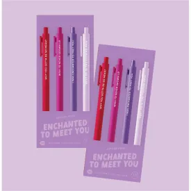 Enchanted to Meet You (Speak Now) Jotter Set By Talking Out of Turn