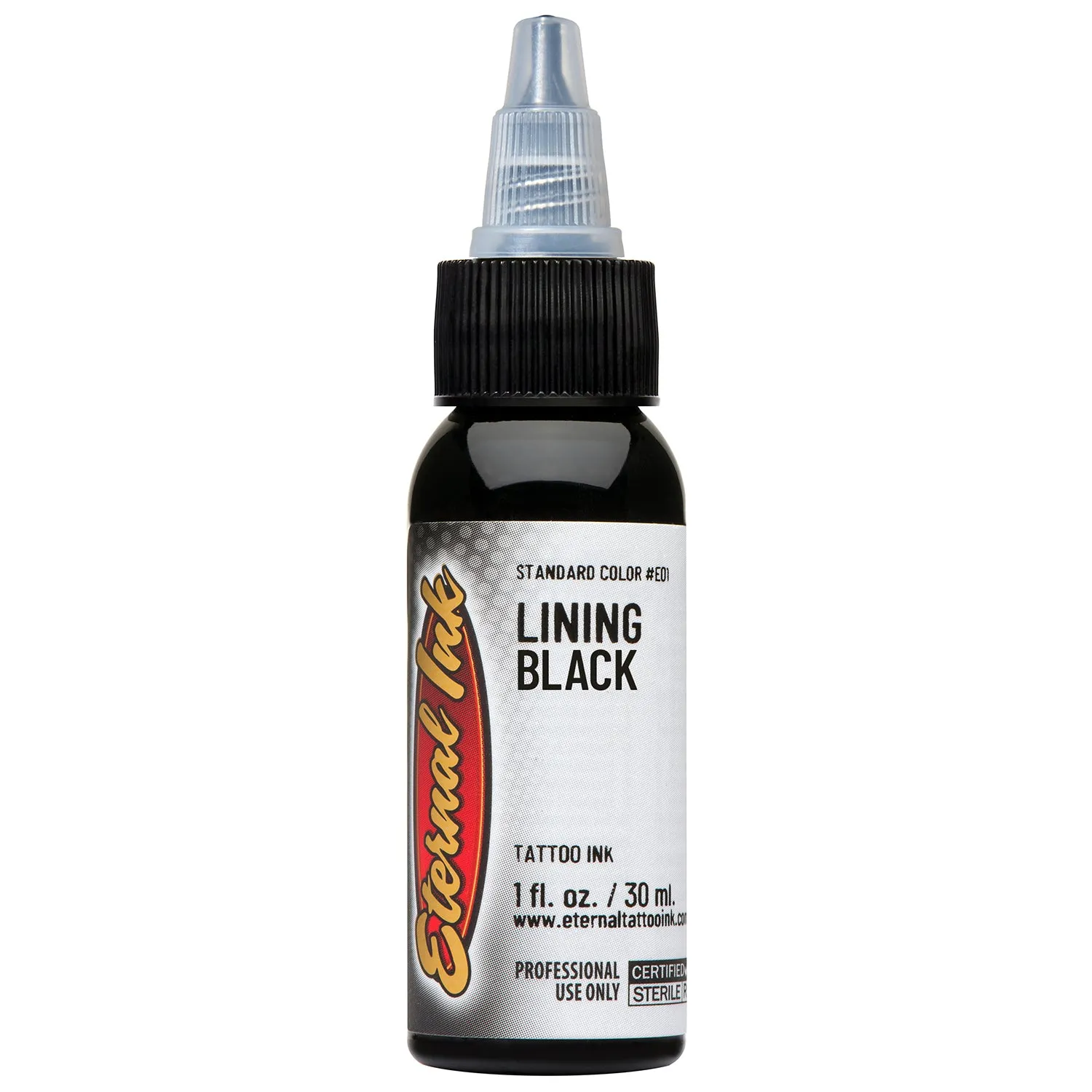 Eternal Ink - Lining Black Tattoo Ink