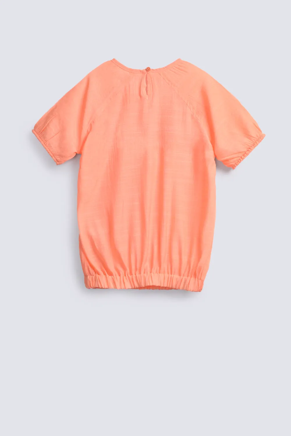GIRLS EMBROIDERED SMOKING TOP