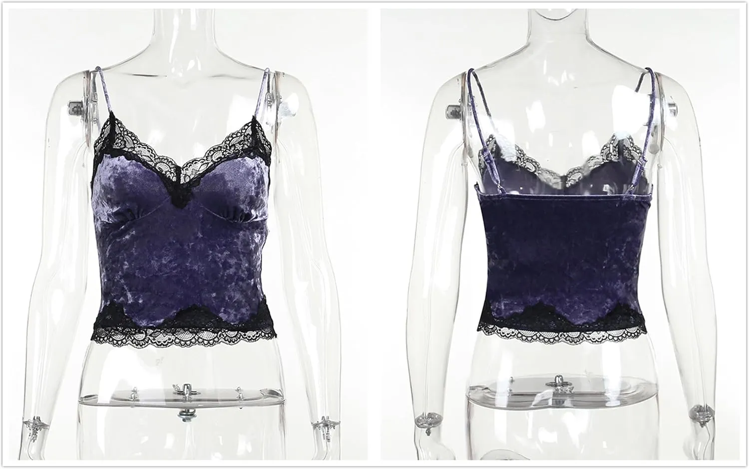 Goth Crop Top for Women or Teens Girls Gothic Trendy Tank Top