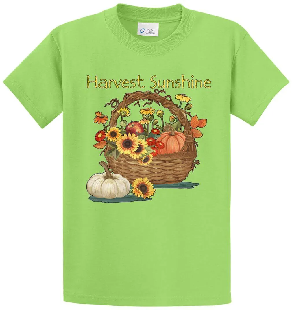 Harvest Sunshine Printed Tee Shirt