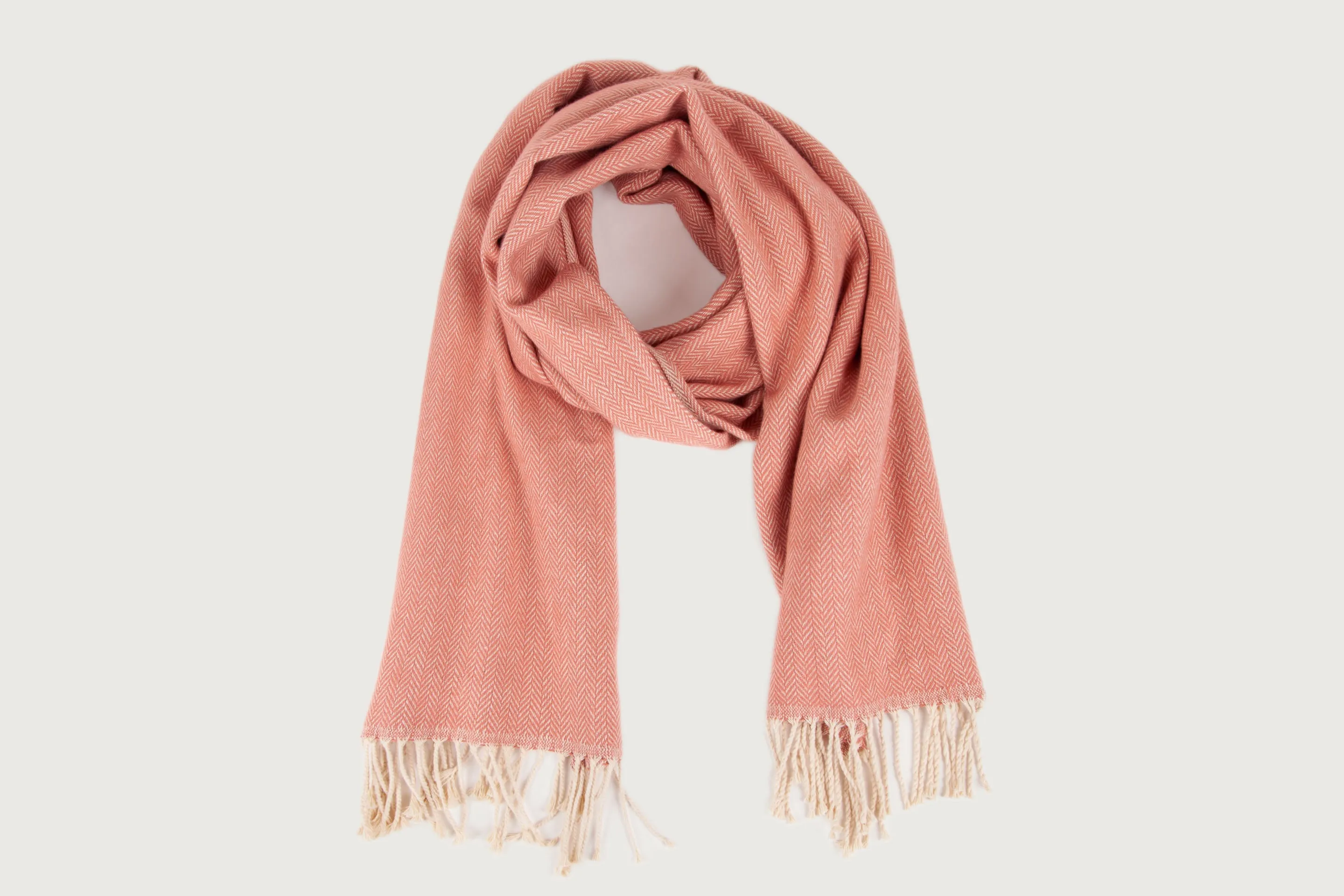 Herringbone Shawl — pure cotton
