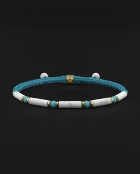 Howlite   Turquoise Bracelet 4mm | VITA