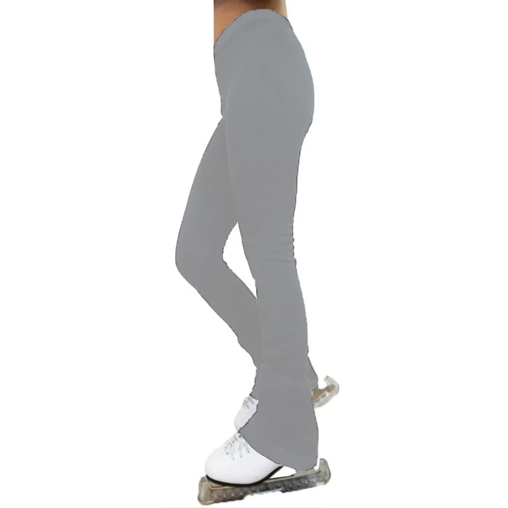 Ice Figure Skating Compression Polyester Pants - UGSP8  - Secured ELASTIC cuff
