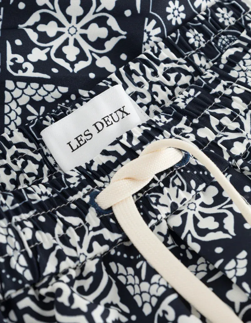 Les Deux AOP Swimsuit - Dark Navy
